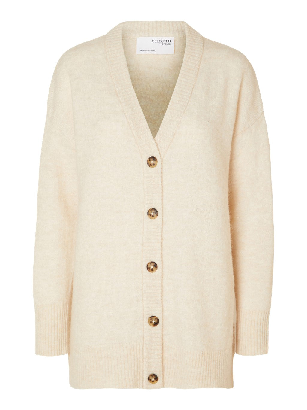 Maline Loose Knit long Cardigan