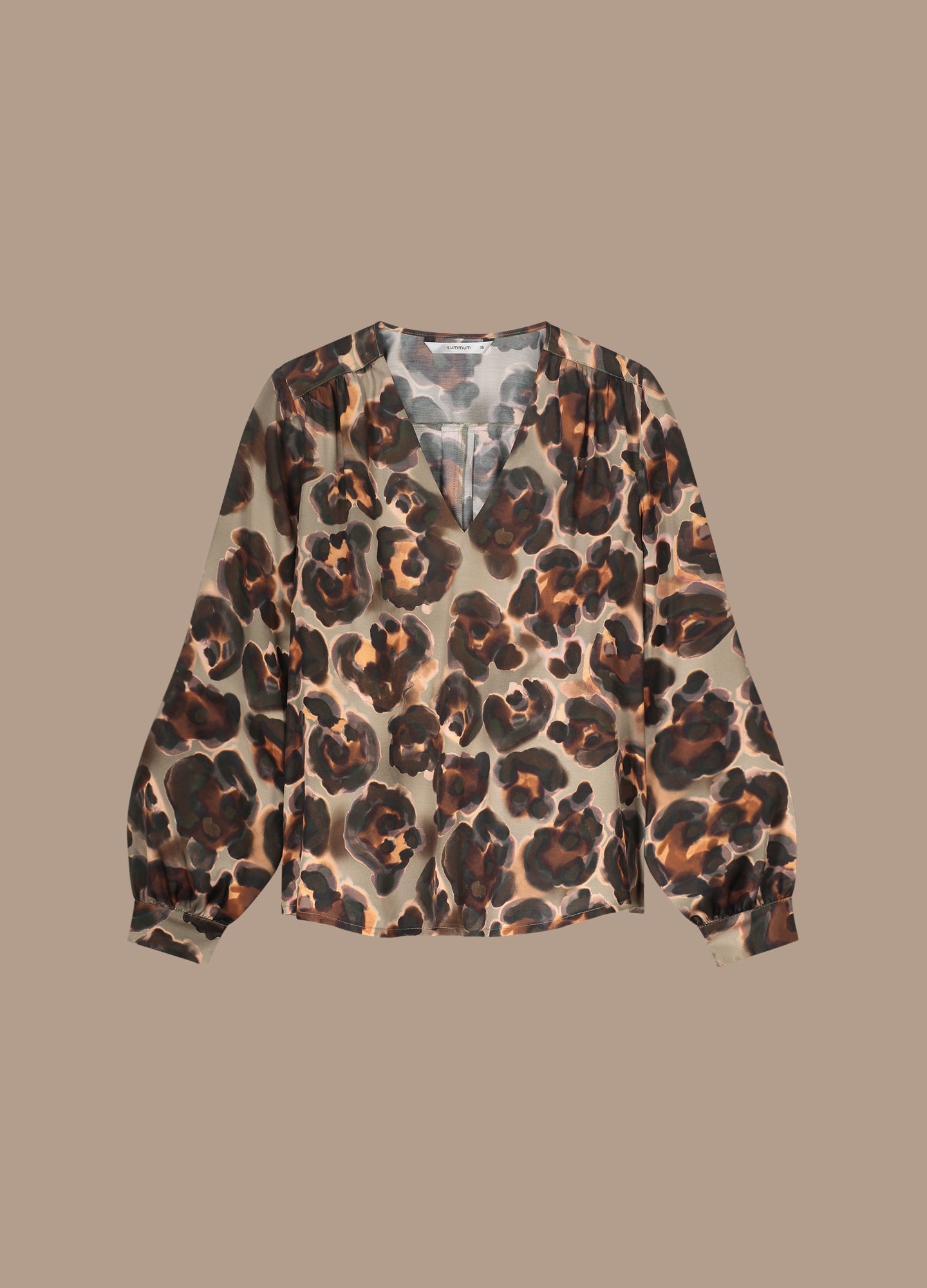 Animal Print Blouse