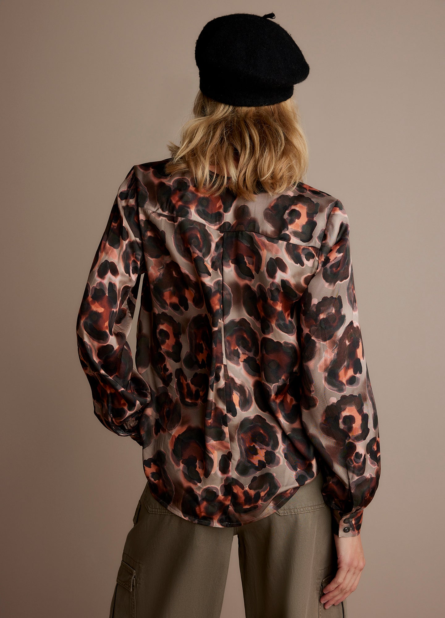 Animal Print Blouse