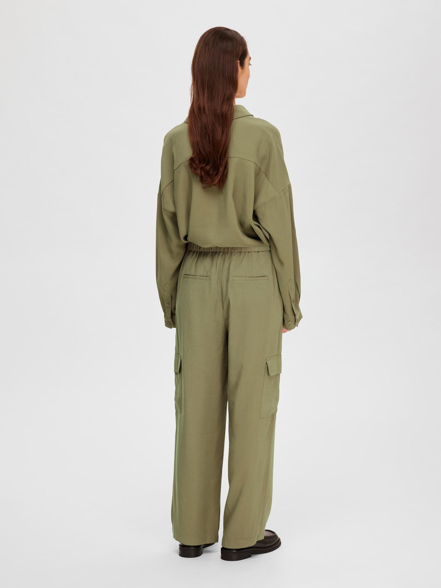 Emberly High Waist Tapered Trousers