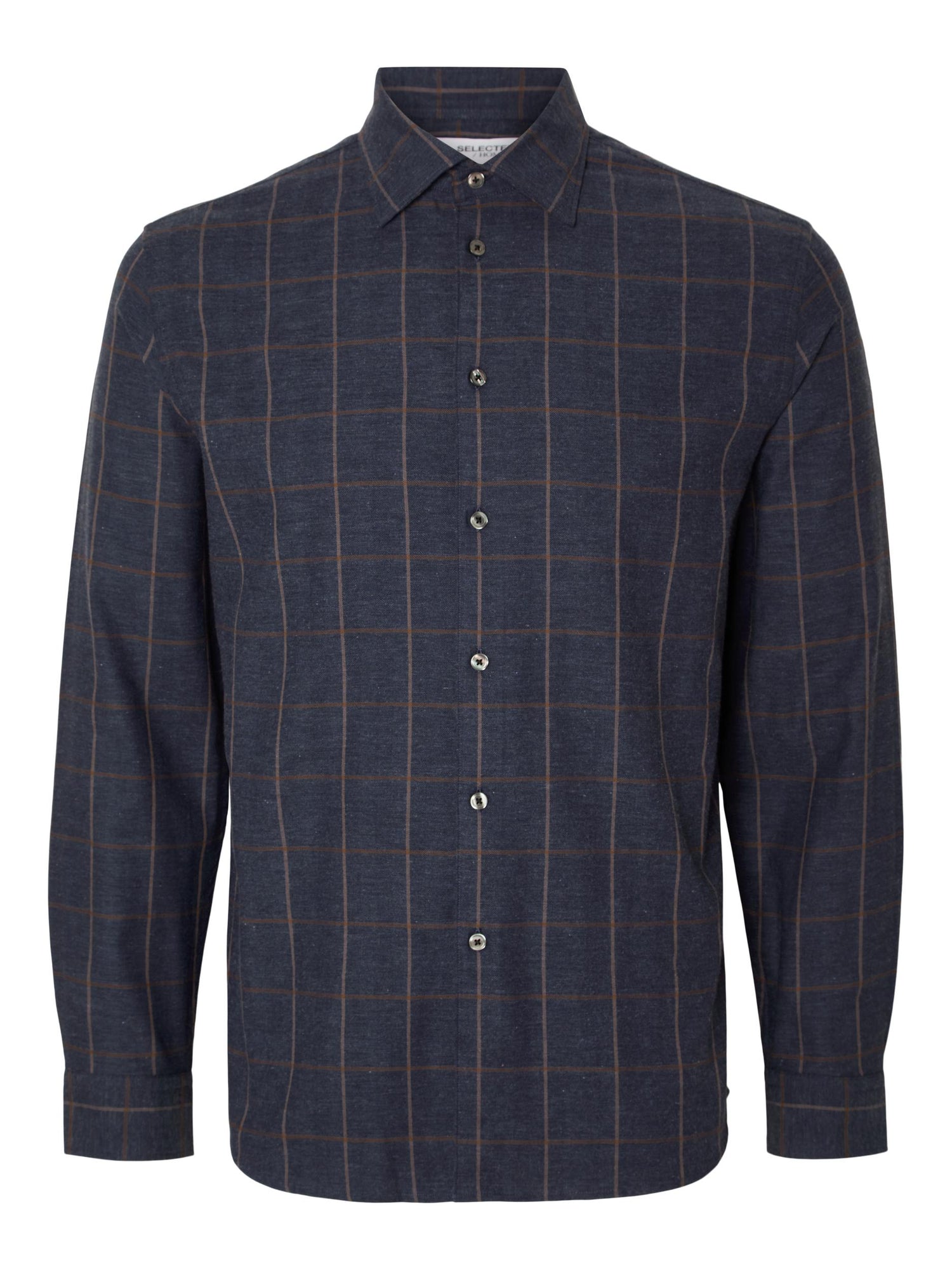 Long Sleeve Organic Cotton Check Shirt