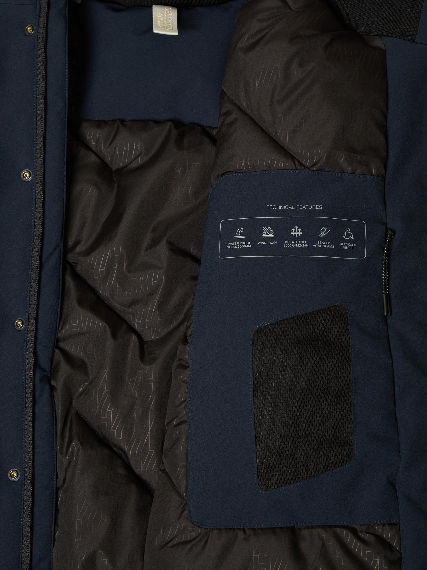 Piet Jacket in Sky Captain