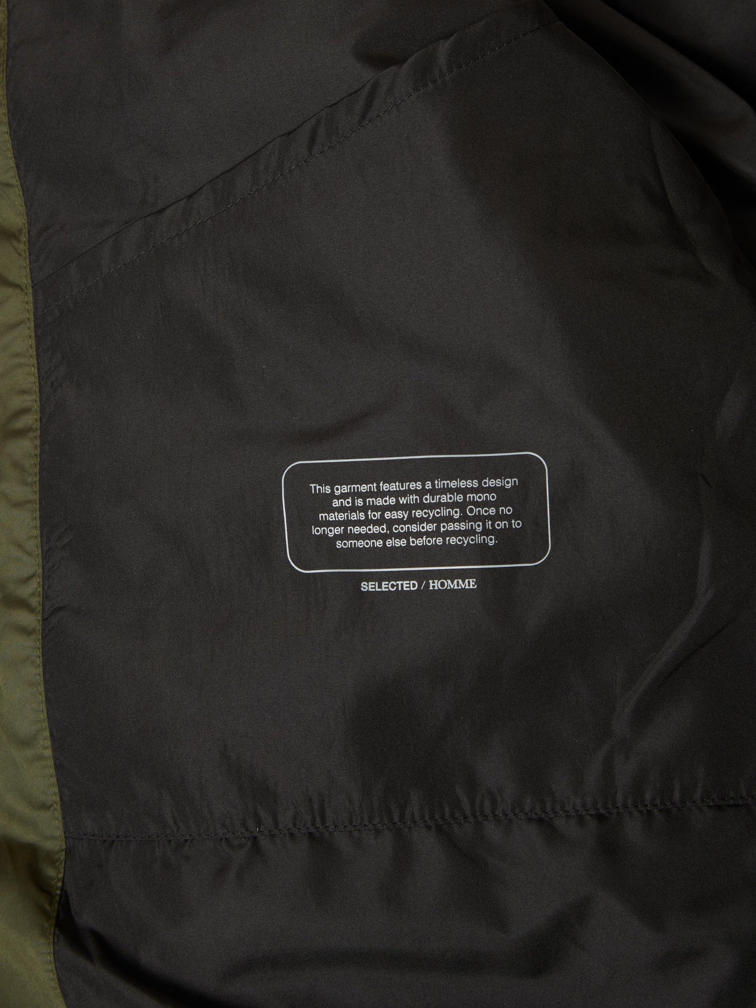 Barry Quilted Jacket In Forest Night