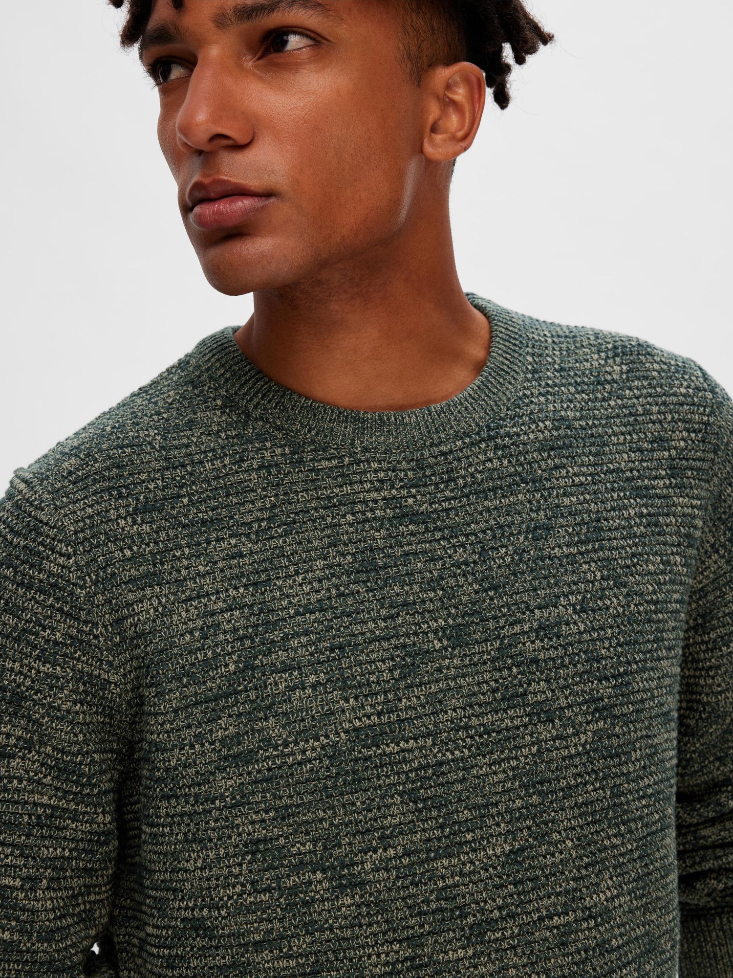 Vince Knit Bubble Crew Neck Jumper