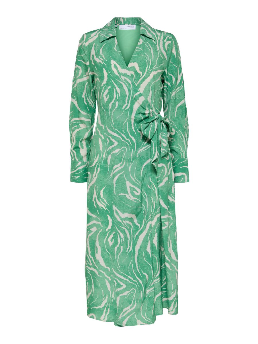 Sirine Midi Wrap Dress