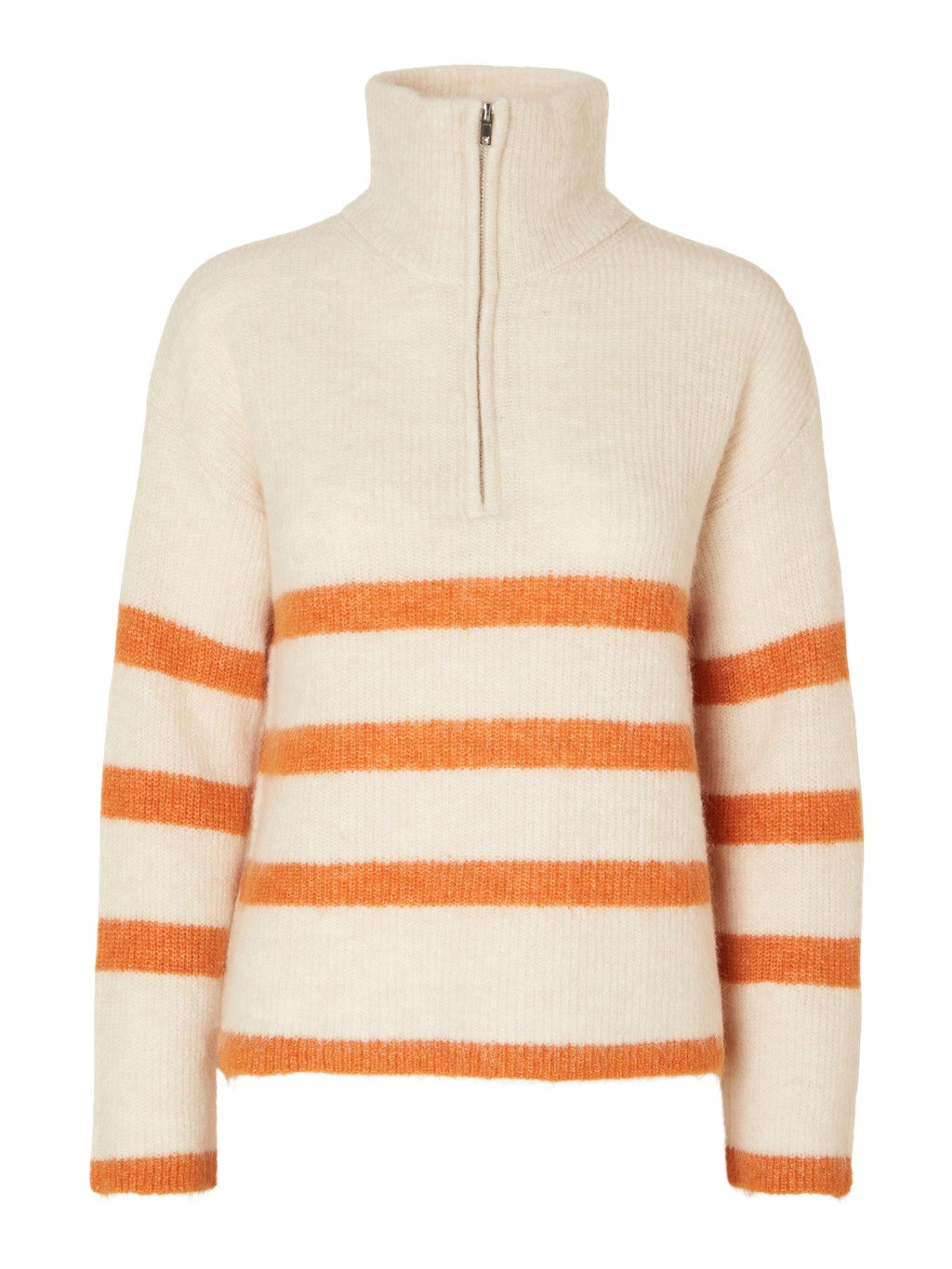 Maline Half Zip Knit Jumper