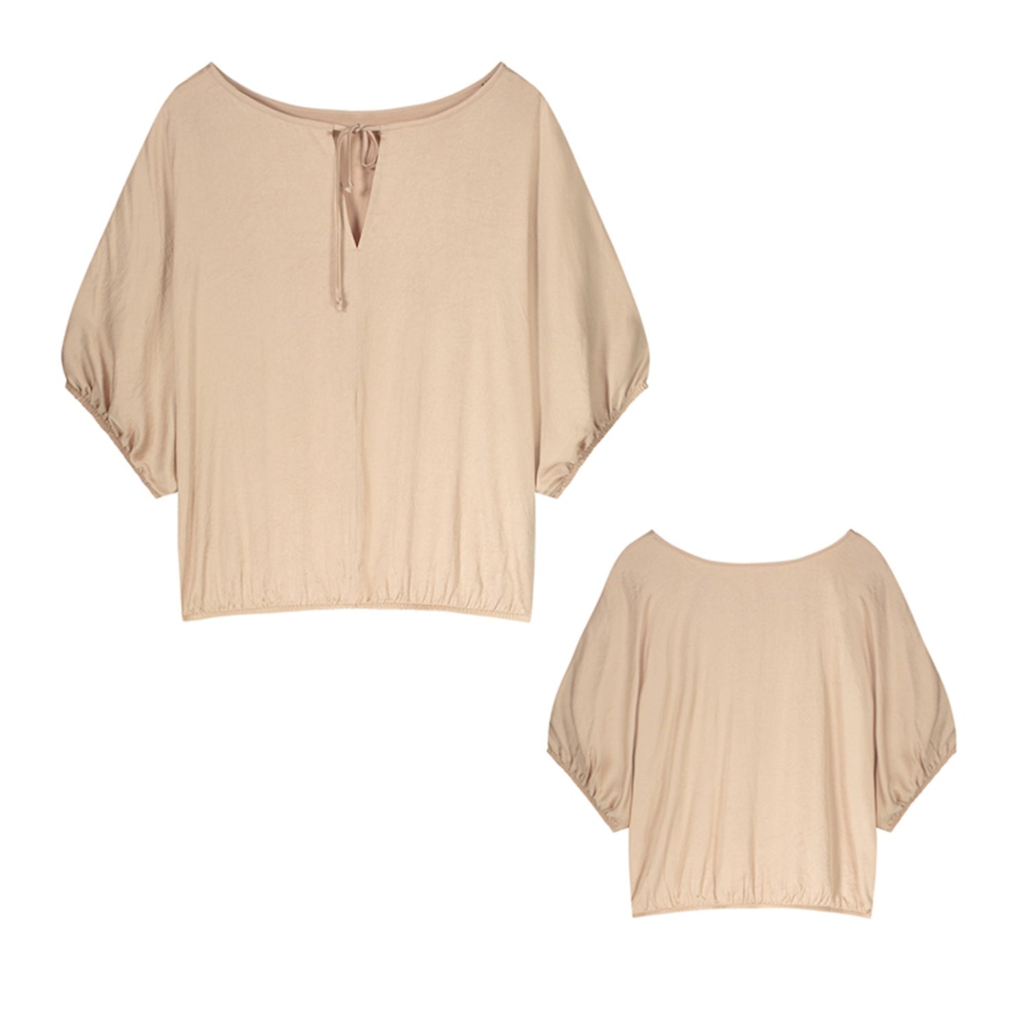 Cream Silky Blouse
