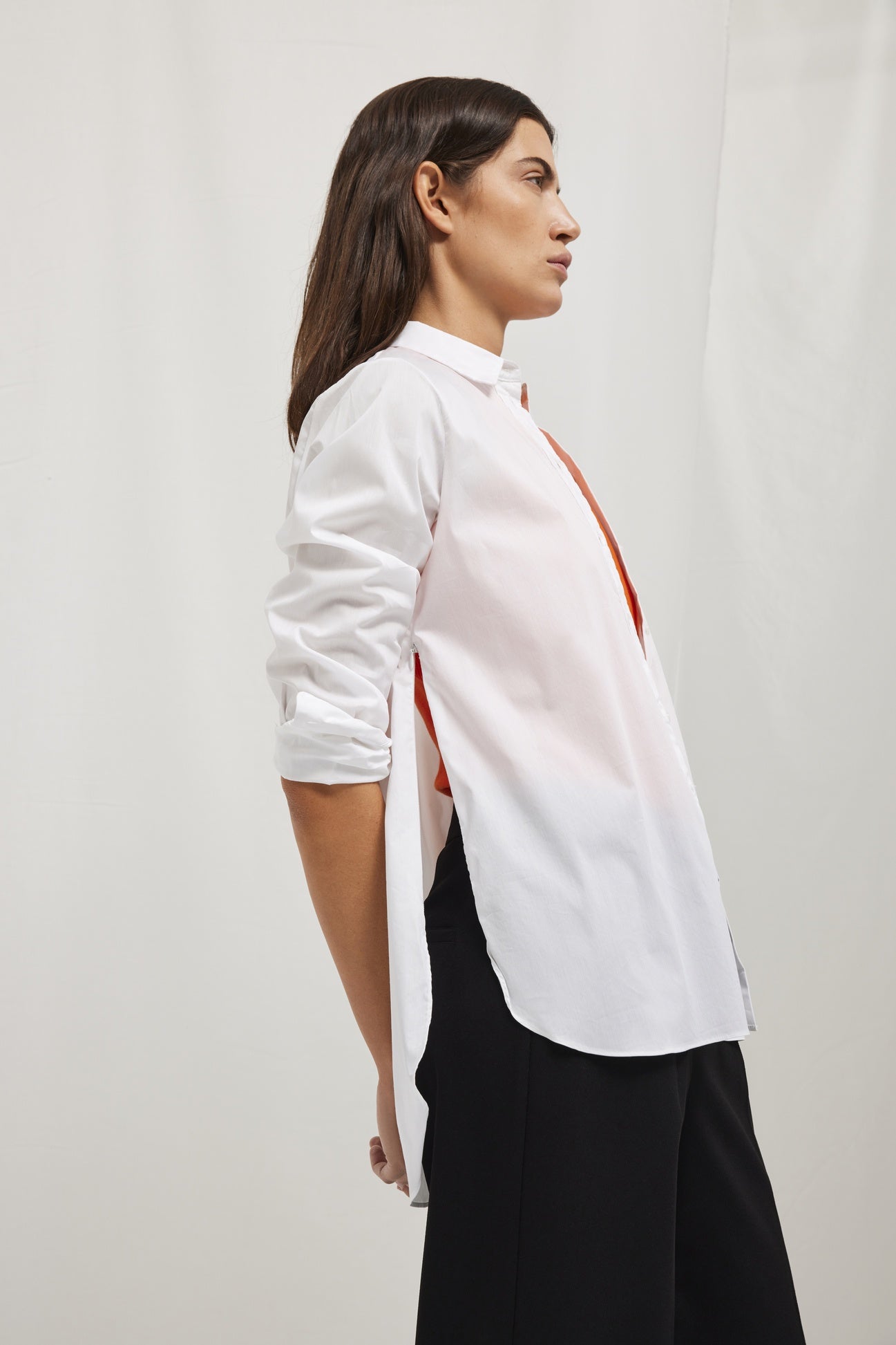 Ori side zip shirt