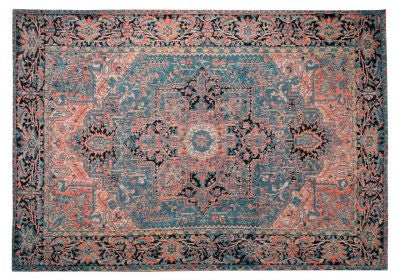 Sherapi Blue Coral Rug