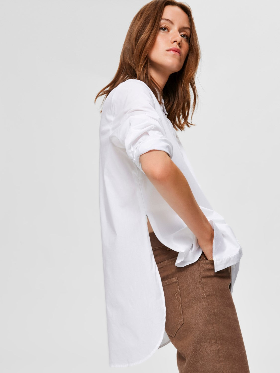 Ori side zip shirt