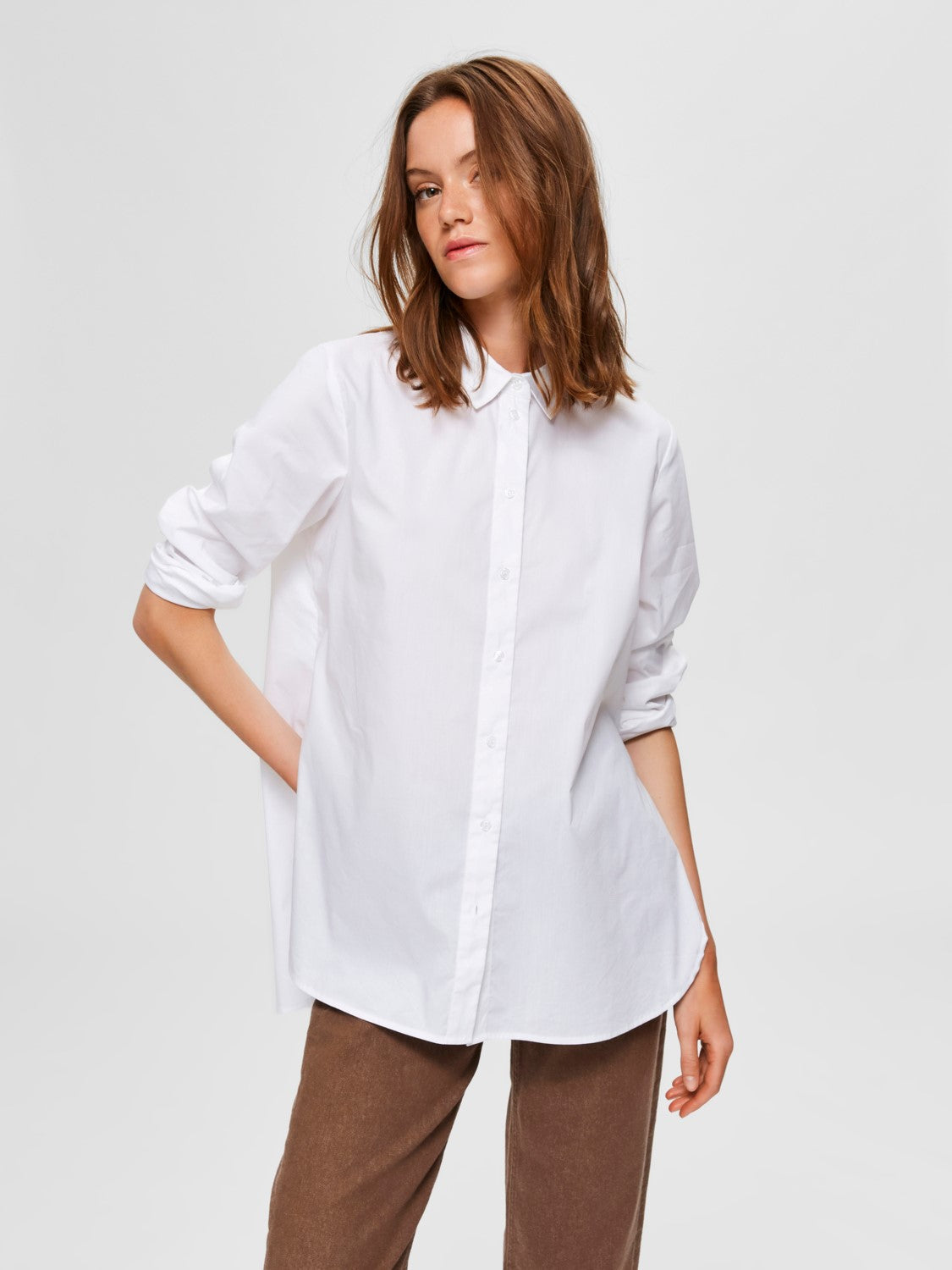 Ori side zip shirt