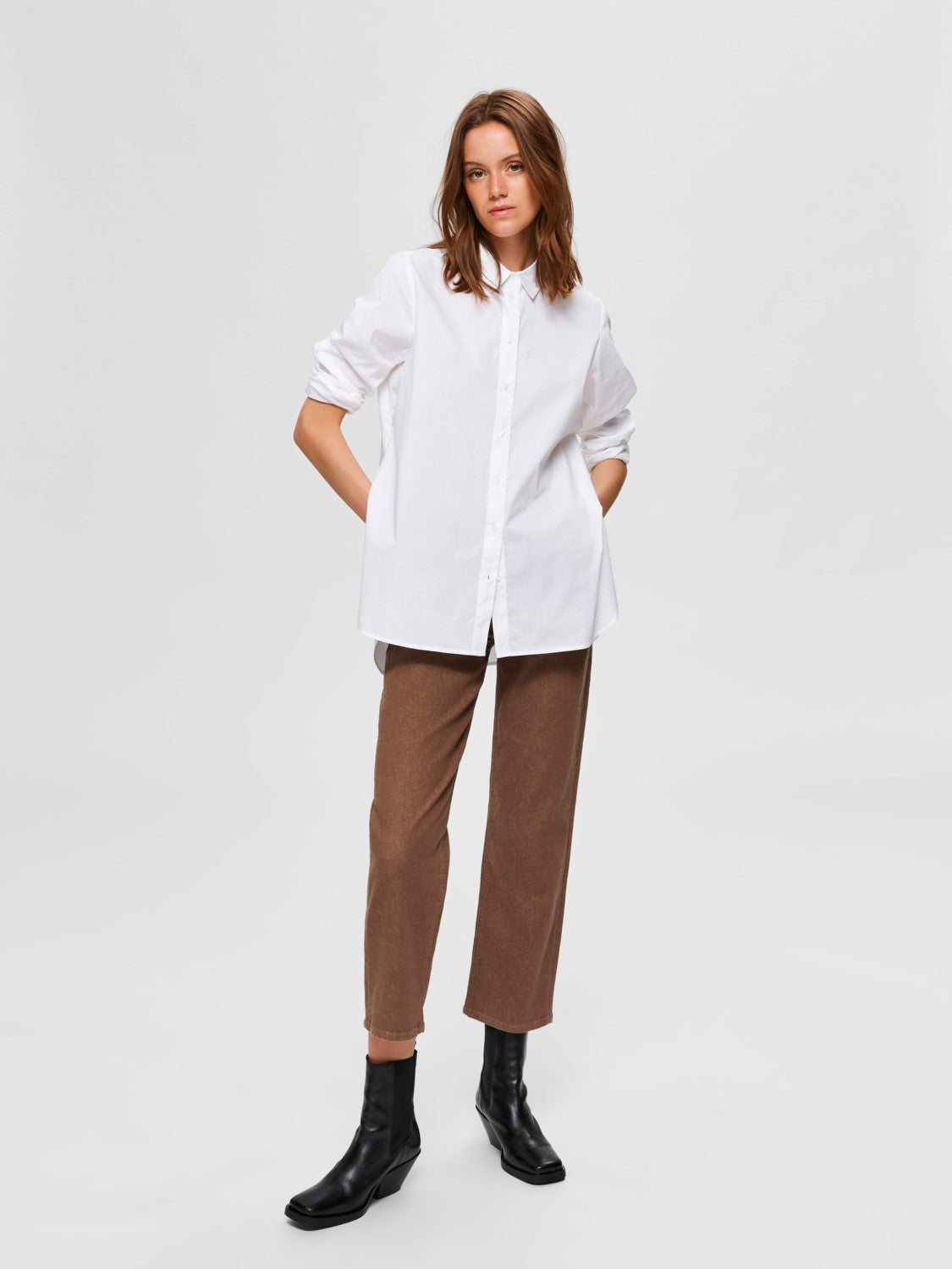 Ori side zip shirt