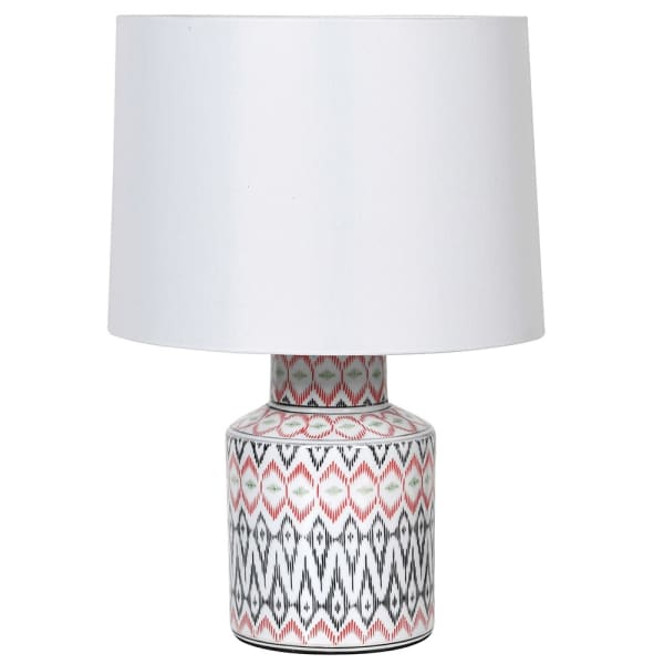 Aztec Table Lamp W.shade (7056421650611)