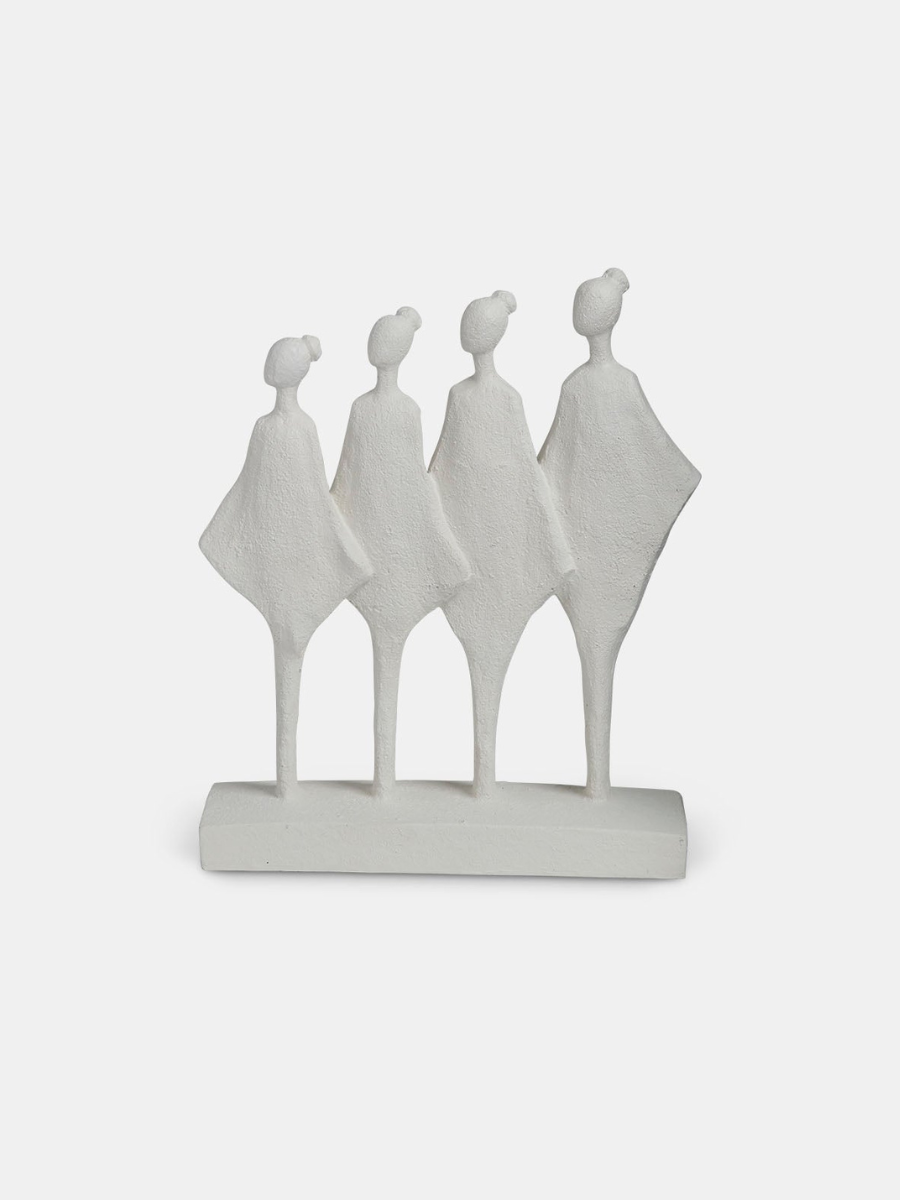 White Decorative 4 Figurine